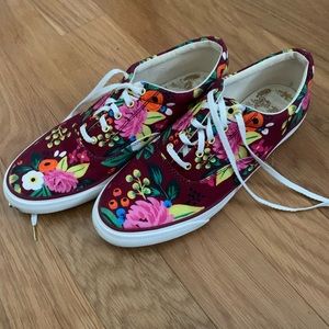 Womens Keds x Rifle Paper Co colab shoes 8 1/2